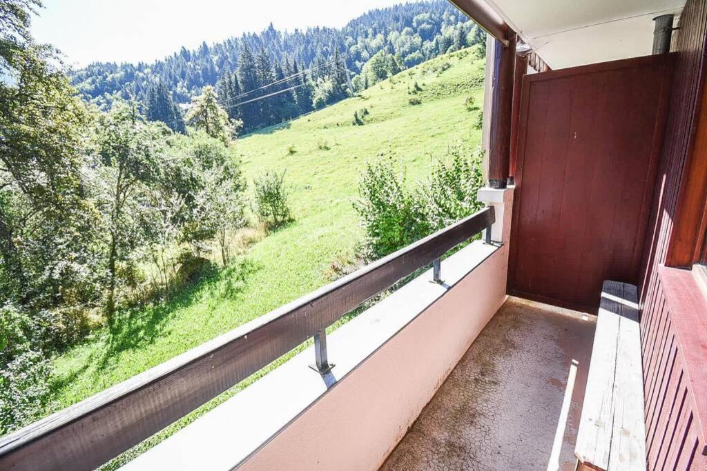 Les Cimes, Chaleureux Studio 4 Pers, 50M Du Telecabine, Vue Degagee Sur Les Pistes, Draps Non Compris Saint-Jean-dʼAulps Eksteriør bilde
