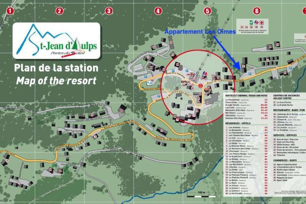 Les Cimes, Chaleureux Studio 4 Pers, 50M Du Telecabine, Vue Degagee Sur Les Pistes, Draps Non Compris Saint-Jean-dʼAulps Eksteriør bilde
