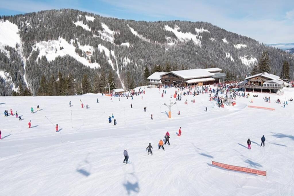 Les Cimes, Chaleureux Studio 4 Pers, 50M Du Telecabine, Vue Degagee Sur Les Pistes, Draps Non Compris Saint-Jean-dʼAulps Eksteriør bilde